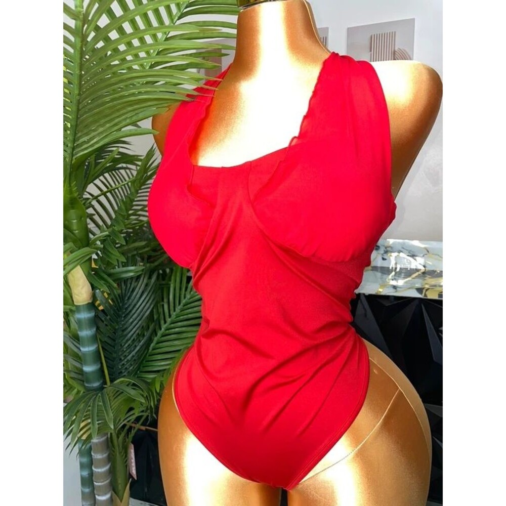 Stretch bodysuit with Santin
